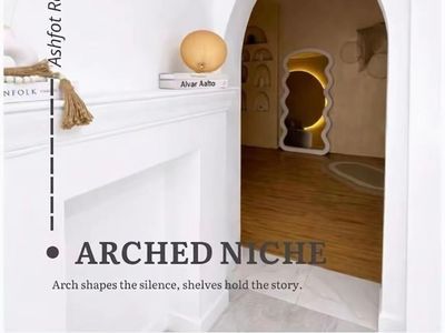 Arched Niche/ Noiré/élan Nook
